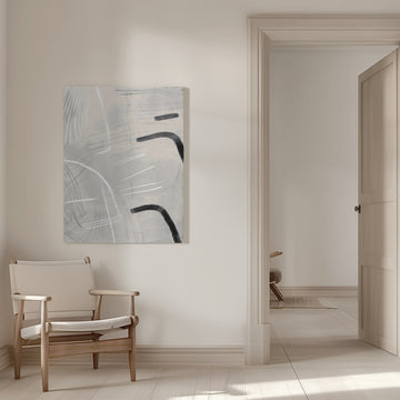 Modern Minimalist Lines | Canvas - Room Interior 1