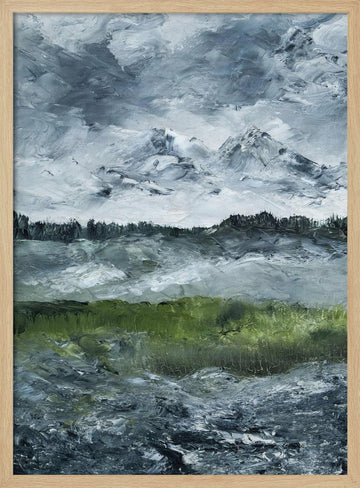 Landscape Study 1905 | Poster - Wood Frame Interior