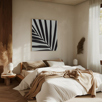Tropical Leaf Lines | Canvas - Room Interior 2
