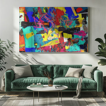 Colorful Urban Energy | Poster - Room Interior 1