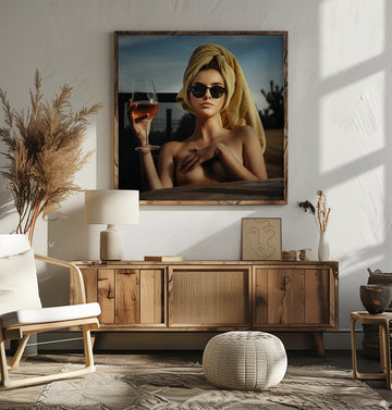 Summer Wine And Glamour | Poster - Room Interior 2