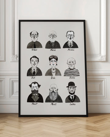 Artists Meszelyilka | Poster - Room Interior 1