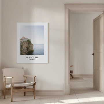 Dubrovnik Travel poster | Canvas - Room Interior 1
