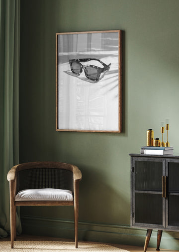 Stylish Summer Sunglasses | Poster - Room Interior 2