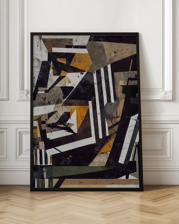 Geometric Tapestry | Poster - Room Interior 1
