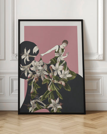 Elegant Floral Fashion | Poster - Room Interior 1