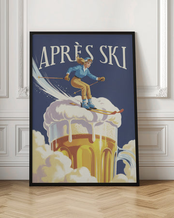 Apres Ski Fun | Poster - Room Interior 1
