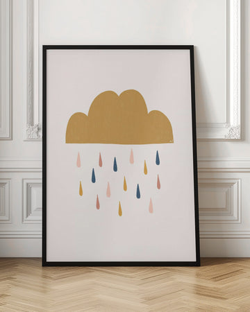 Colorful Rain Cloud | Poster - Room Interior 1