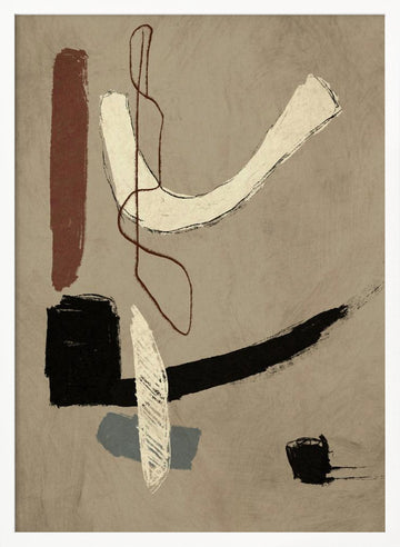 Opposite | Poster - White Frame Interior