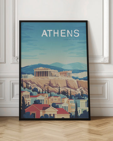 Athens Acropolis Vista | Poster - Room Interior 1