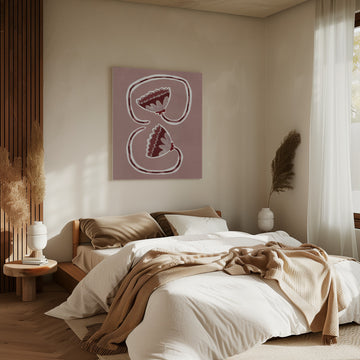 Delicate Bloom 16 | Canvas - Room Interior 2
