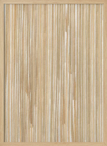 Natural Vertical Lines | Poster - Wood Frame Interior