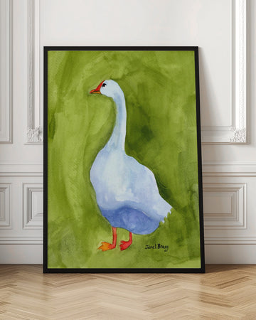 Elegant White Goose | Poster - Room Interior 1