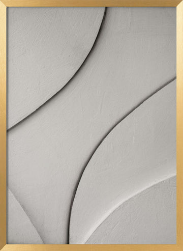 Shadow Play 5 | Poster - Gold Frame Interior