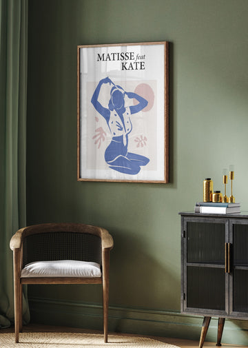 Matisse Feat Kate | Poster - Room Interior 2