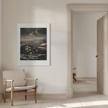 The Snowdrops from The Temple of Flora (1807) | Canvas - Room Interior 1