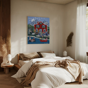 Little Red Cottage | Canvas - Room Interior 2