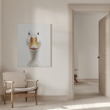 Funny Duck Face | Canvas - Room Interior 1