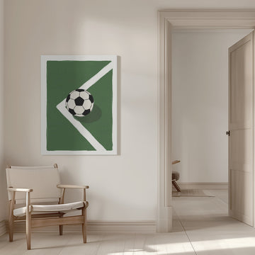 Soccer Ball Corner | Canvas - Room Interior 1