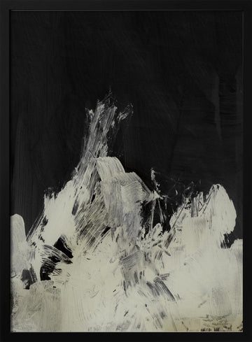 Unsettled | Poster - Black Metal Frame Interior