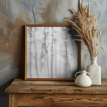 Ethereal Tree Lines | Poster - Room Interior 1