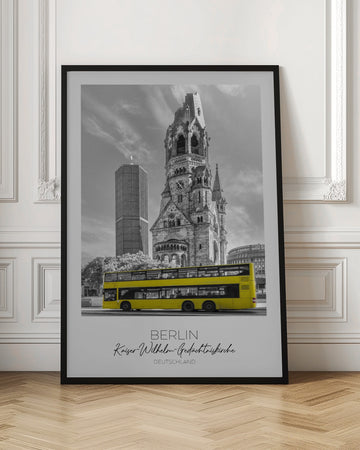Berlin Memorial Church Bus | Poster - Room Interior 1