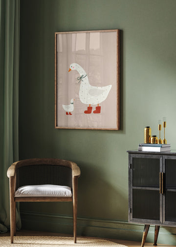 Goose and Gosling | Poster - Room Interior 2