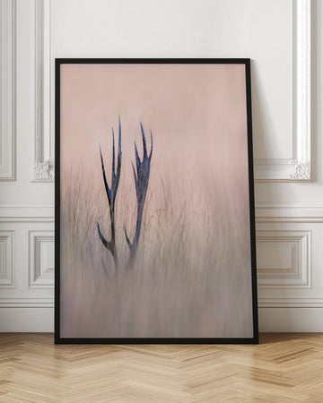 Ethereal Deer Antlers | Poster - Room Interior 1
