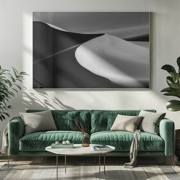Desert Sand Waves | Poster - Room Interior 1
