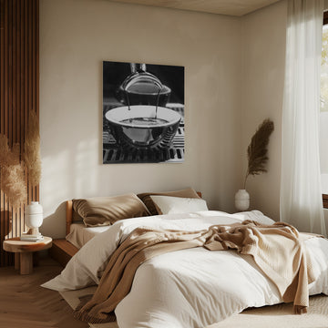 Rich Espresso Stream | Canvas - Room Interior 2