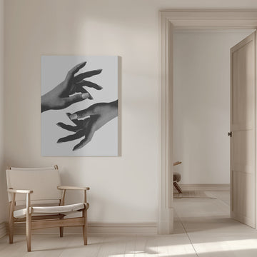 Elegant Hand Gesture | Canvas - Room Interior 1