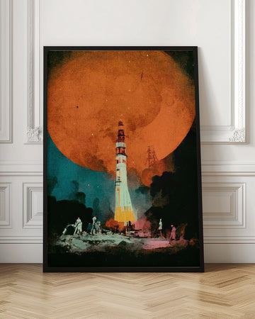 Lunar Launch | Poster - Room Interior 1