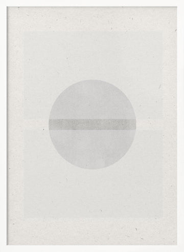 Silent Equilibrium | Poster - White Frame Interior