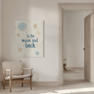 Lunar Love Journey | Canvas - Room Interior 1