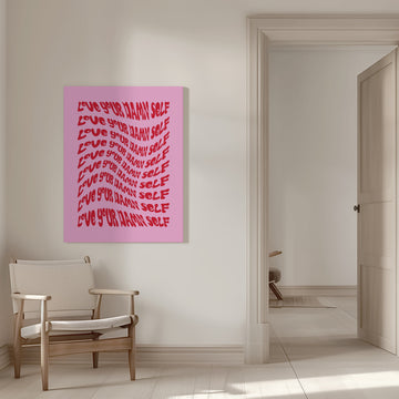 Love Your Damn Self | Canvas - Room Interior 1