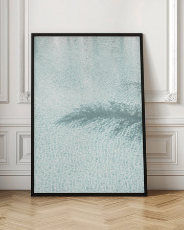 Clear Aqua Ripples | Poster - Room Interior 1