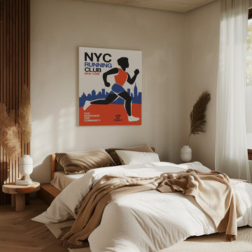New York City Runner | Canvas - Room Interior 2