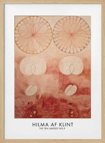 The Ten Largest No.9 Poster | Poster - Wood Frame Interior