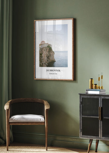 Dubrovnik Travel poster | Poster - Room Interior 2