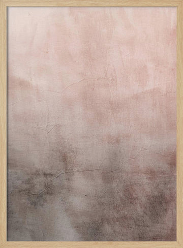 Subtle Rustic Gradient | Poster - Wood Frame Interior