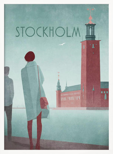 STOCKHOLM 2 - Stockholm City Hall | Poster - White Frame Interior