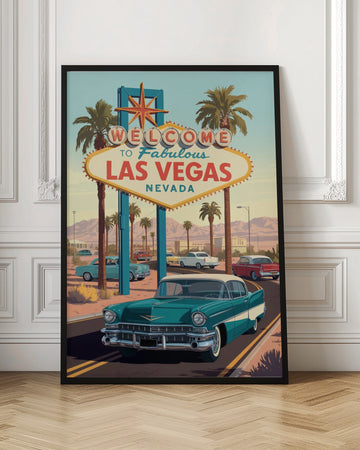 Iconic Las Vegas Welcome | Poster - Room Interior 1