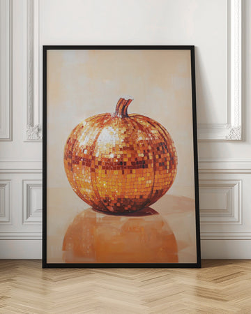 Orange Disco Pumpkin | Poster - Room Interior 1