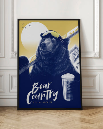 Après Ski Bear | Poster - Room Interior 1