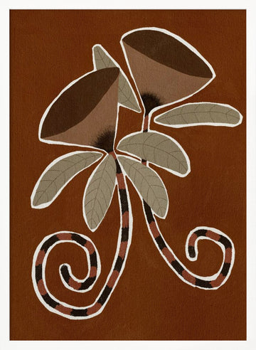 Delicate Bloom 3 | Poster - White Frame Interior