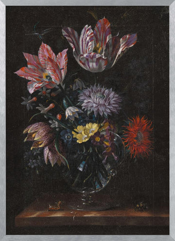 Unknown By Jacob Marrel | Poster - Silver Frame Interior