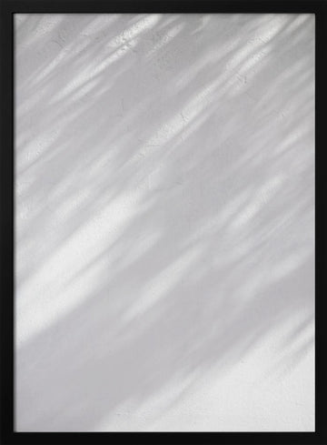 Shades of White in Morocco | Poster - Black Frame Interior