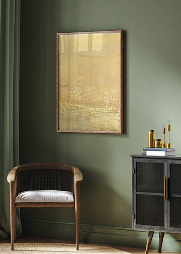 Radiant Gold Texture | Poster - Room Interior 2