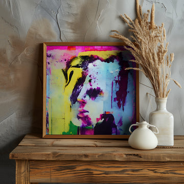Vibrant Pop Expression | Poster - Room Interior 1
