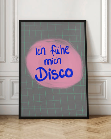 I Feel Disco | Poster - Room Interior 1